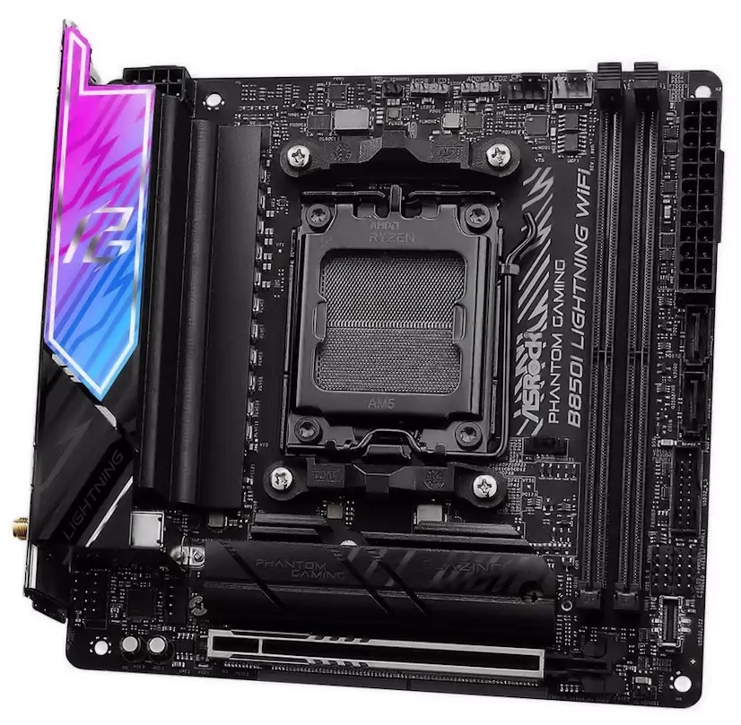 Montaje Placa Base ASRock B850I Lightning WIFI Chamartín Chamartín Gaming - Montaje Placa Base ASRock B850I Lightning WIFI Chamartín
