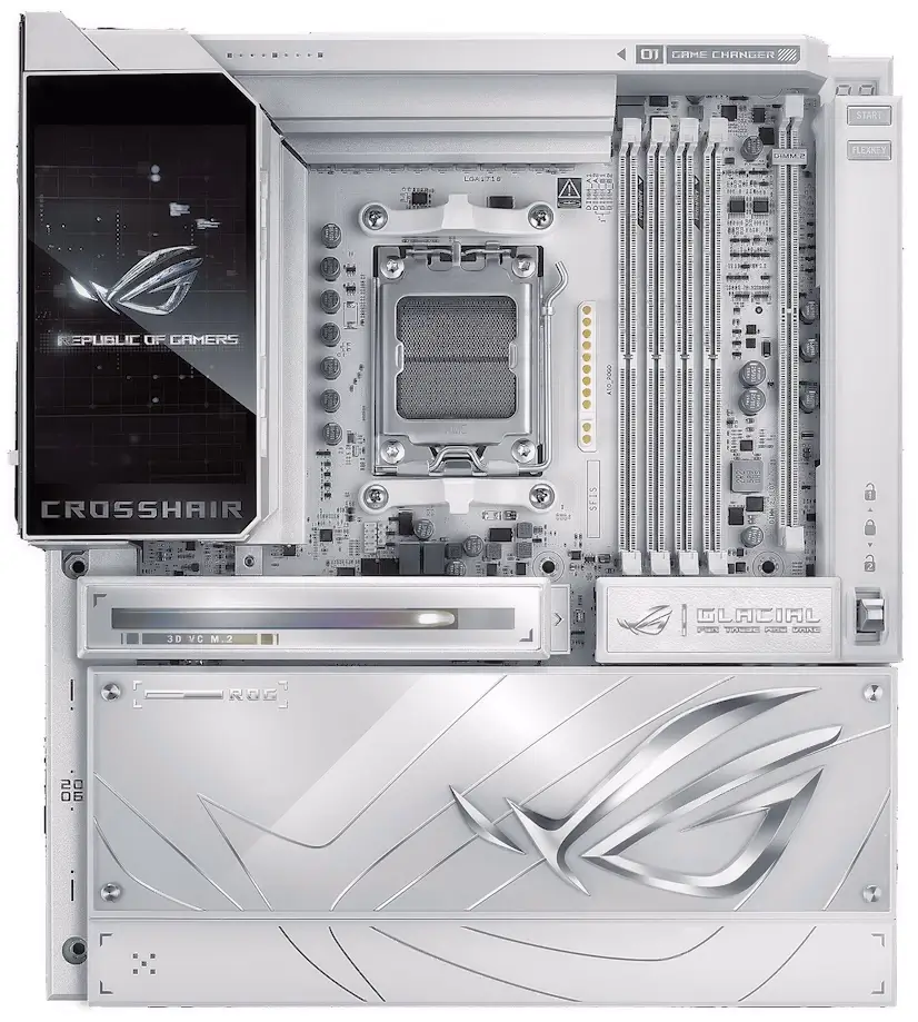 Montaje Placa Base ASUS ROG CROSSHAIR X870E GLACIAL Chamartín Chamartín Gaming - Montaje Placa Base ASUS ROG CROSSHAIR X870E GLACIAL Chamartín