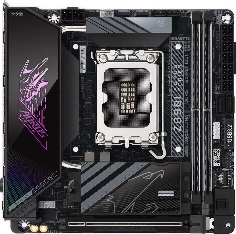 Montaje Placas Base Gigabyte Z890I AORUS ULTRA Gaming PC Chamartín Montaje Placa Base Gigabyte Z890I AORUS ULTRA Gaming PC Chamartín